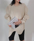Wave Cut Sleeve Top